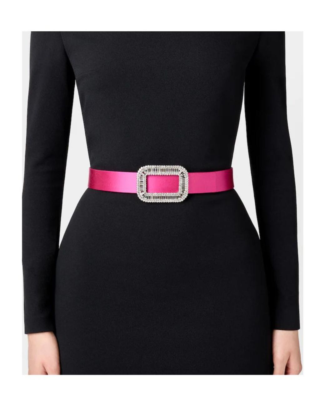 Roger Vivier Pink Pilgrim Belt