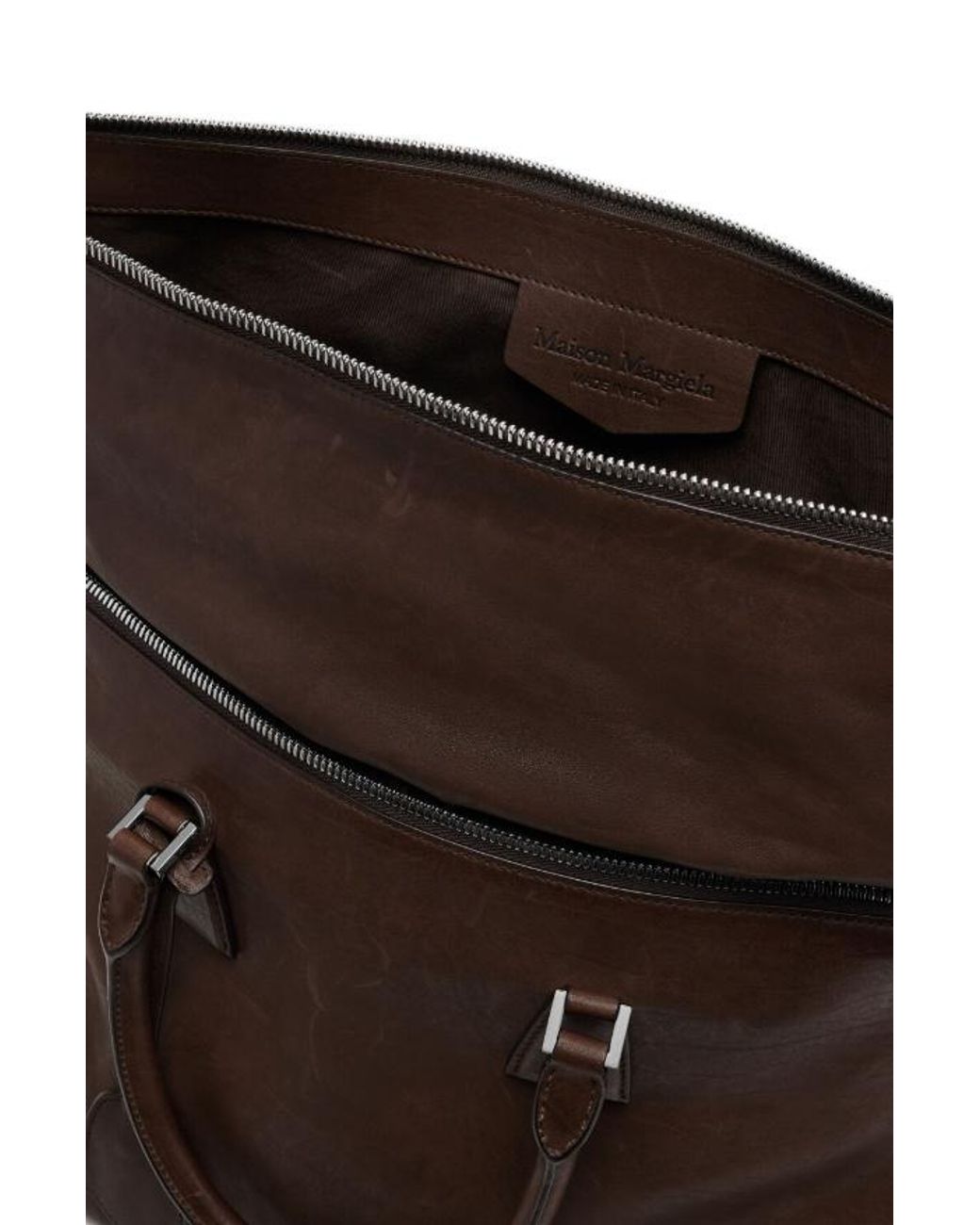 Maison Margiela Brown Loved To Death Xl 5Ac Crossbody Bag