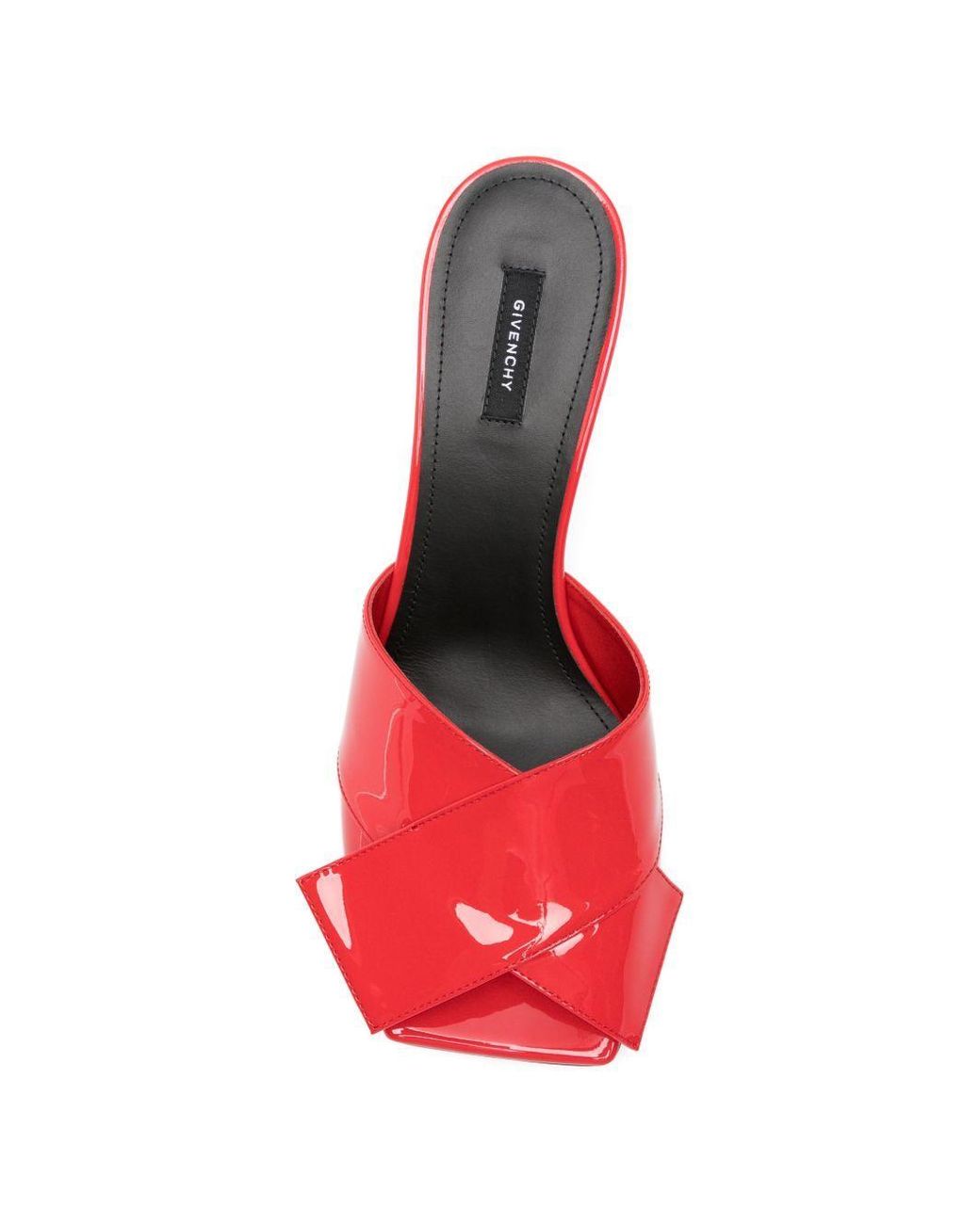 Givenchy Red Open-Toe High-Heeled Sandals