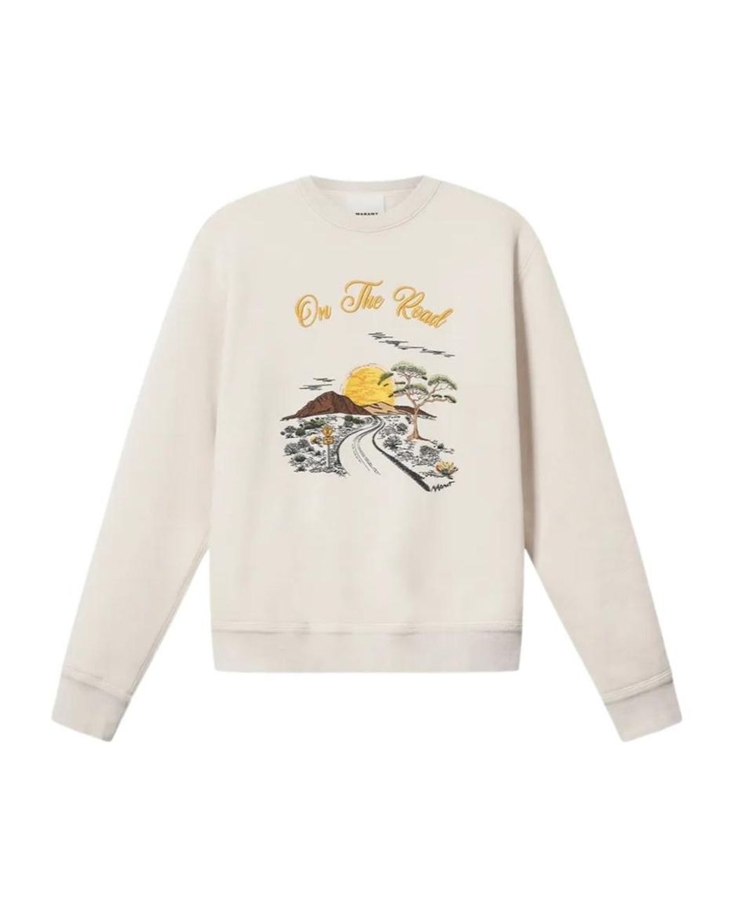 Isabel Marant White Mikoy Sweatshirt for men