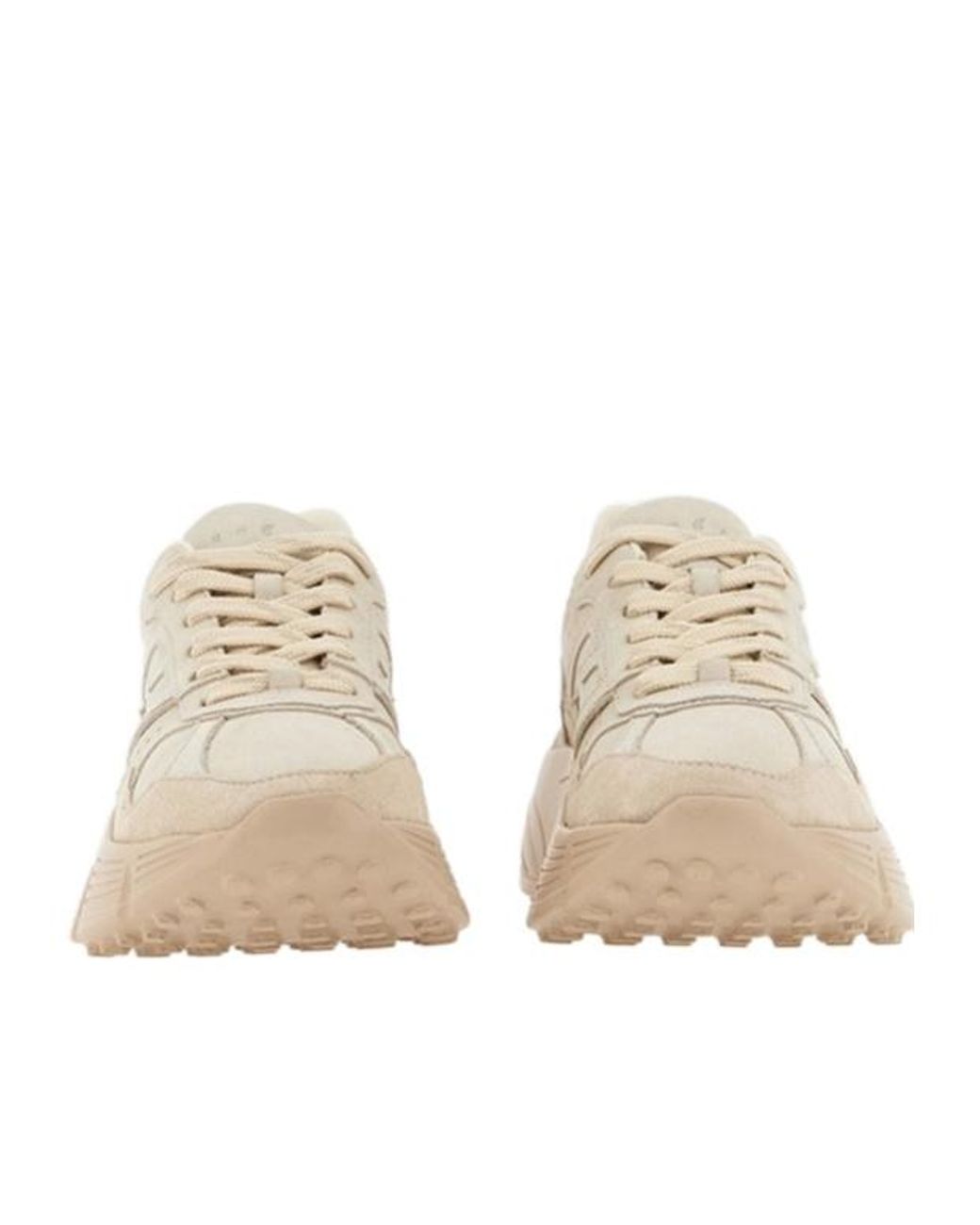 Hogan Natural Platform Lace-Up Sneakers