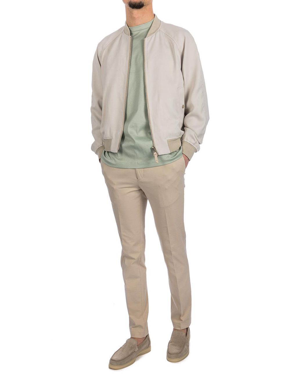 Tom Ford Gray Cady Bomber Jacket for men