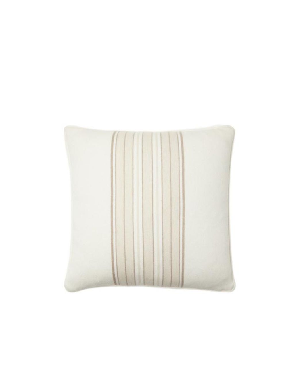 Loro Piana White The Suitcase Stripe Cushion for men