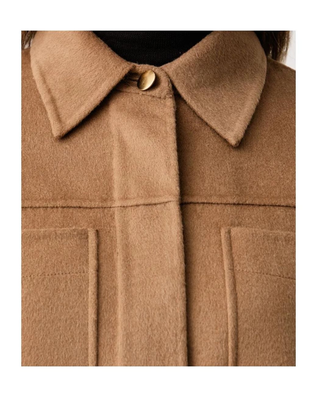 Kaos Brown Long-Sleeved Casual Jacket