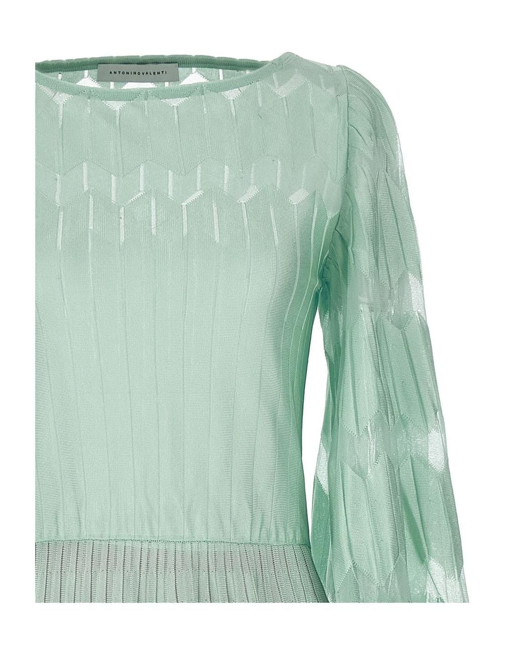 Antonino Valenti Green Mariko Mori Maxi Dress