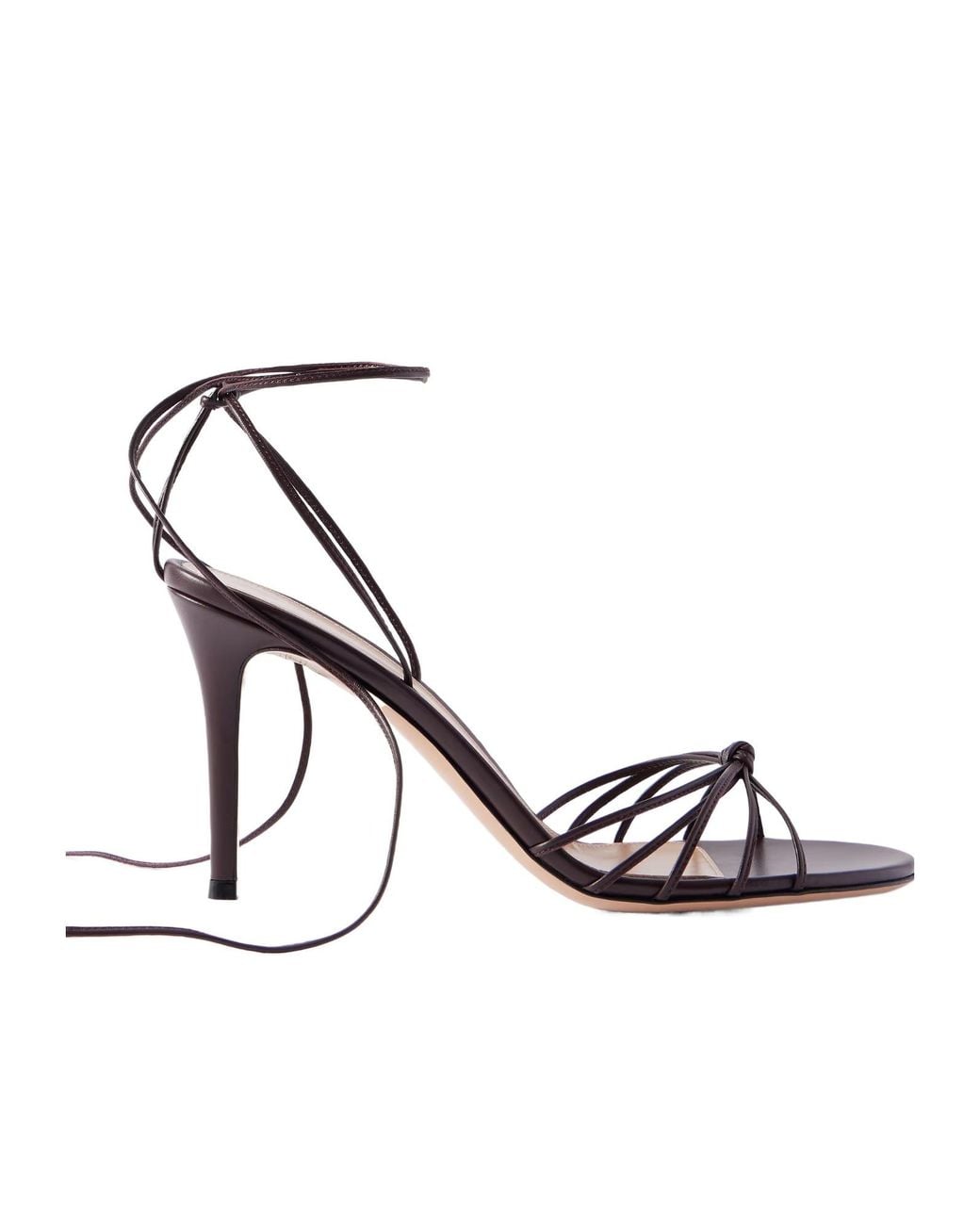 Gianvito Rossi White Gwyneth 85 Leather Sandals