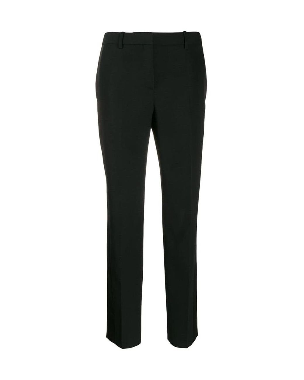 Givenchy Black Contrasting Trim Tuxedo Trousers