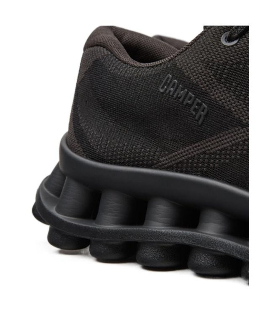 Camper Black Pelotissima Lace-Up Sneakers for men