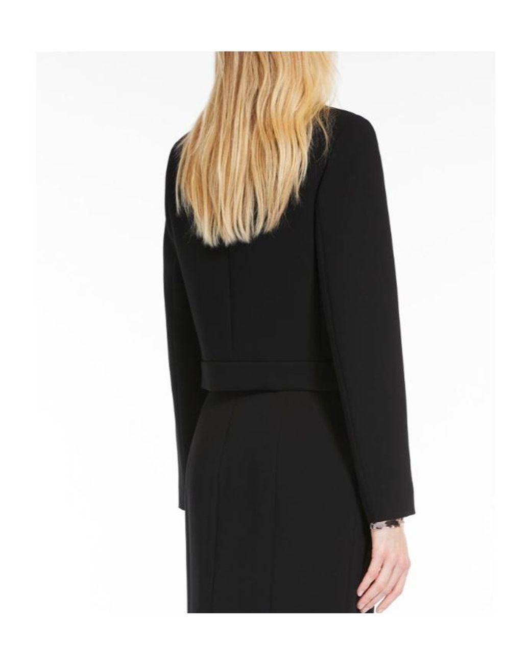 Max Mara Black Acciaio Blazer
