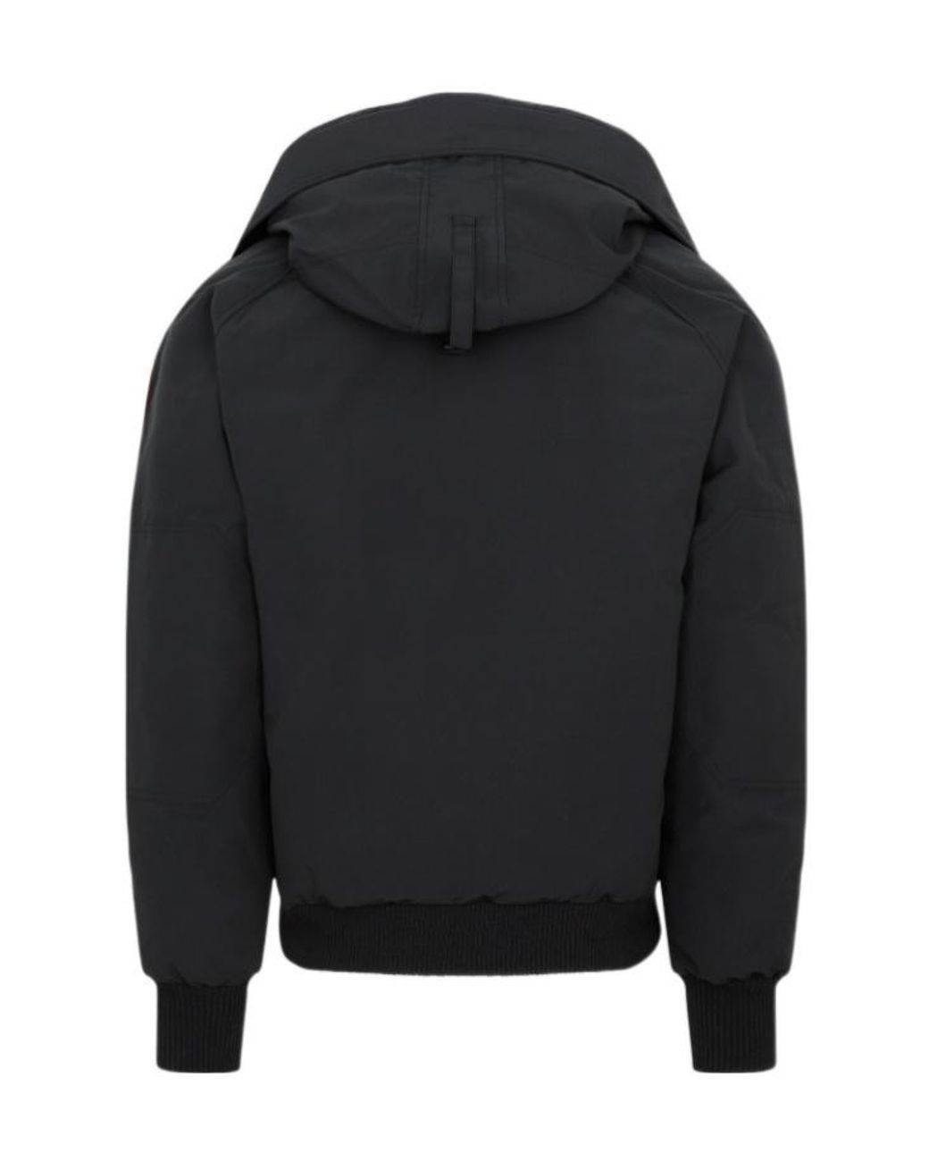 Canada Goose Black Chilliwack Hooded Bomber Jacket for men