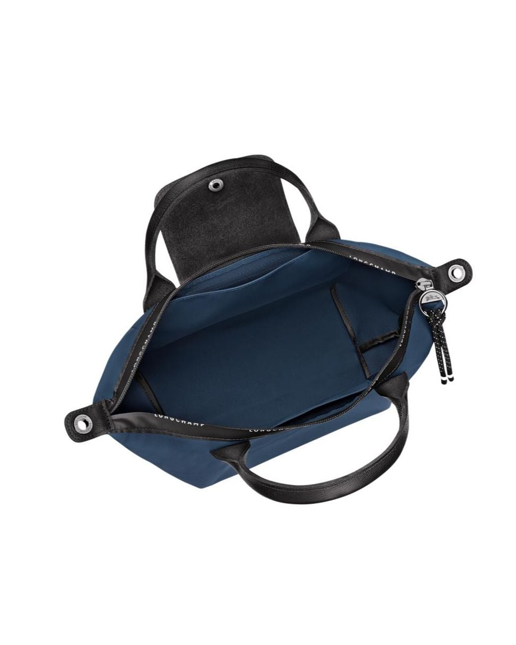 Longchamp Blue Le Pliage Energy Strapped Small Tote Bag