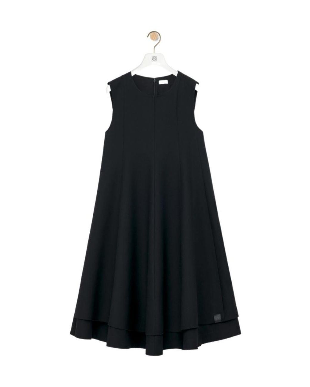Loewe Black Double Layer Dress