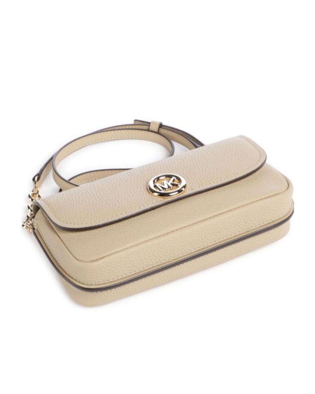 MICHAEL Michael Kors Natural Logo Chain Shoulder Bag