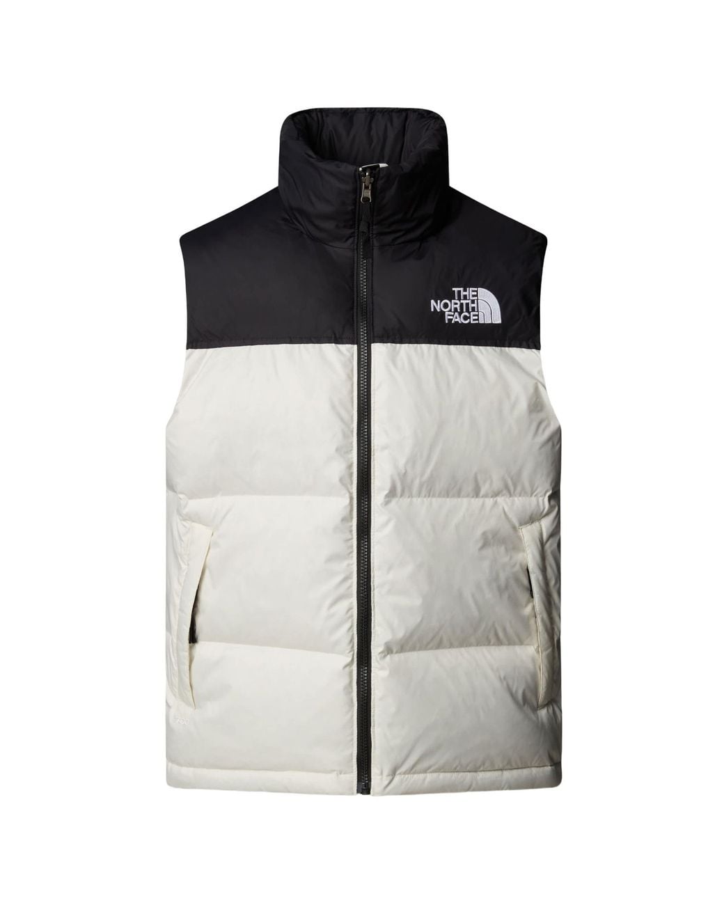 The North Face Black 1996 Retro Nuptse Puffer Gilet for men