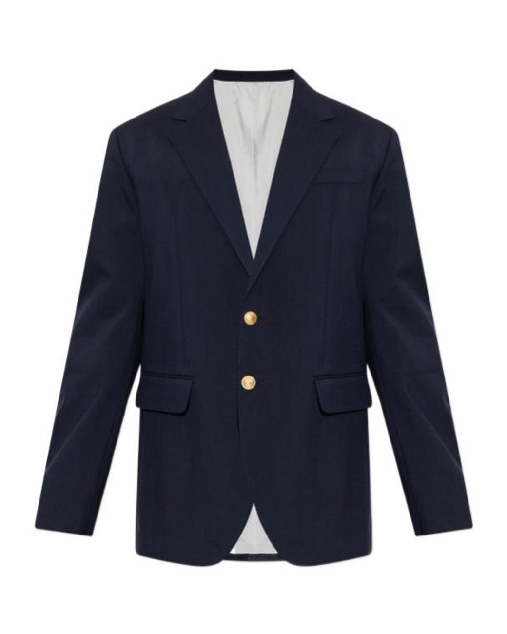 DSquared² Blue Single-Breasted Blazer for men