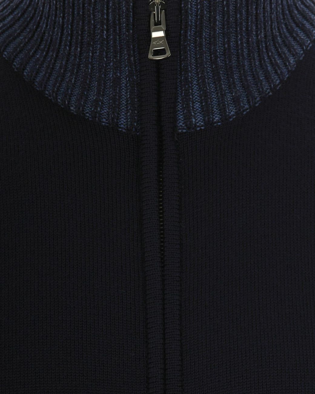 Paul & Shark Black Long-Sleeved Knitted Cardigan for men