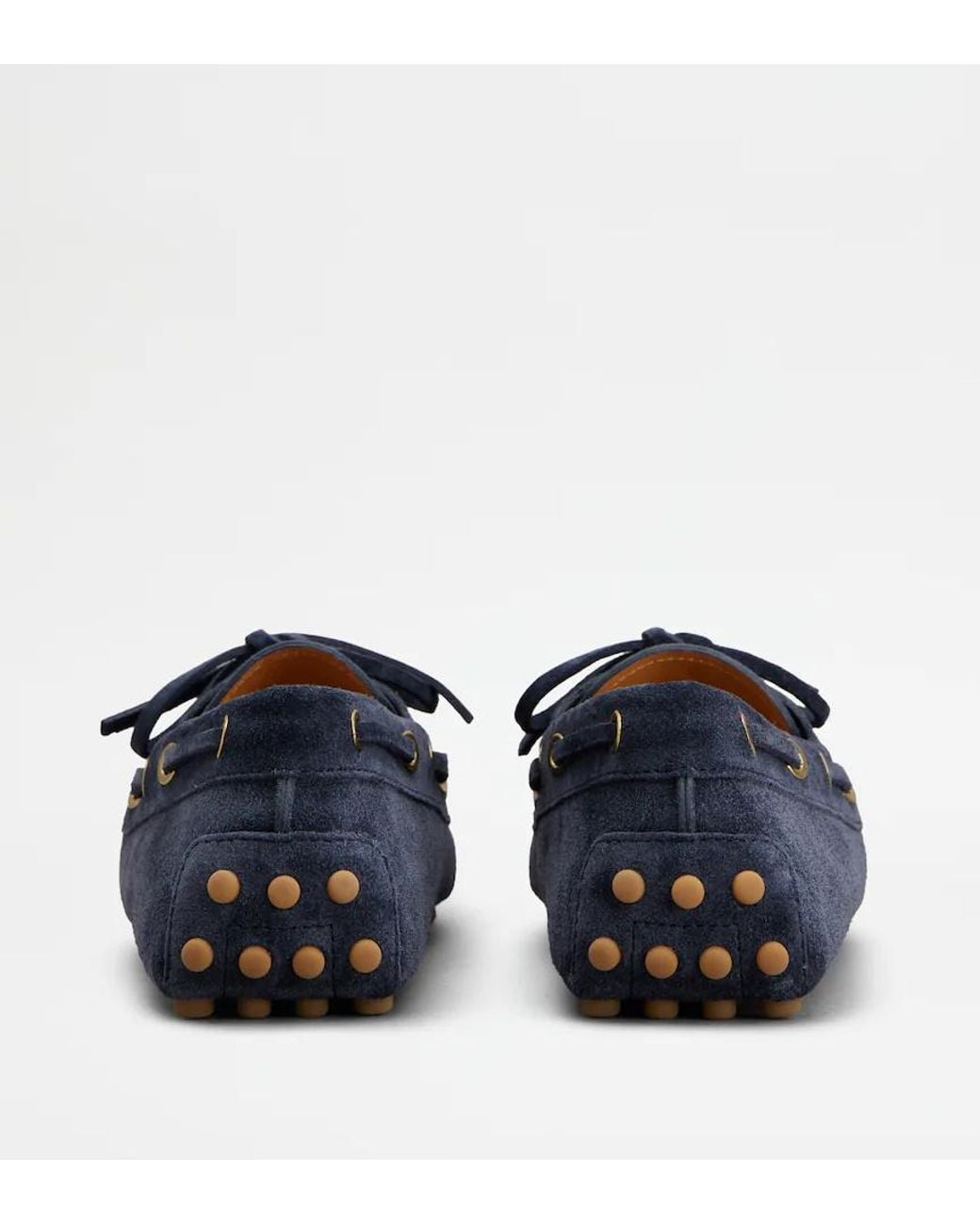 Tod's Blue Gommino Loafers