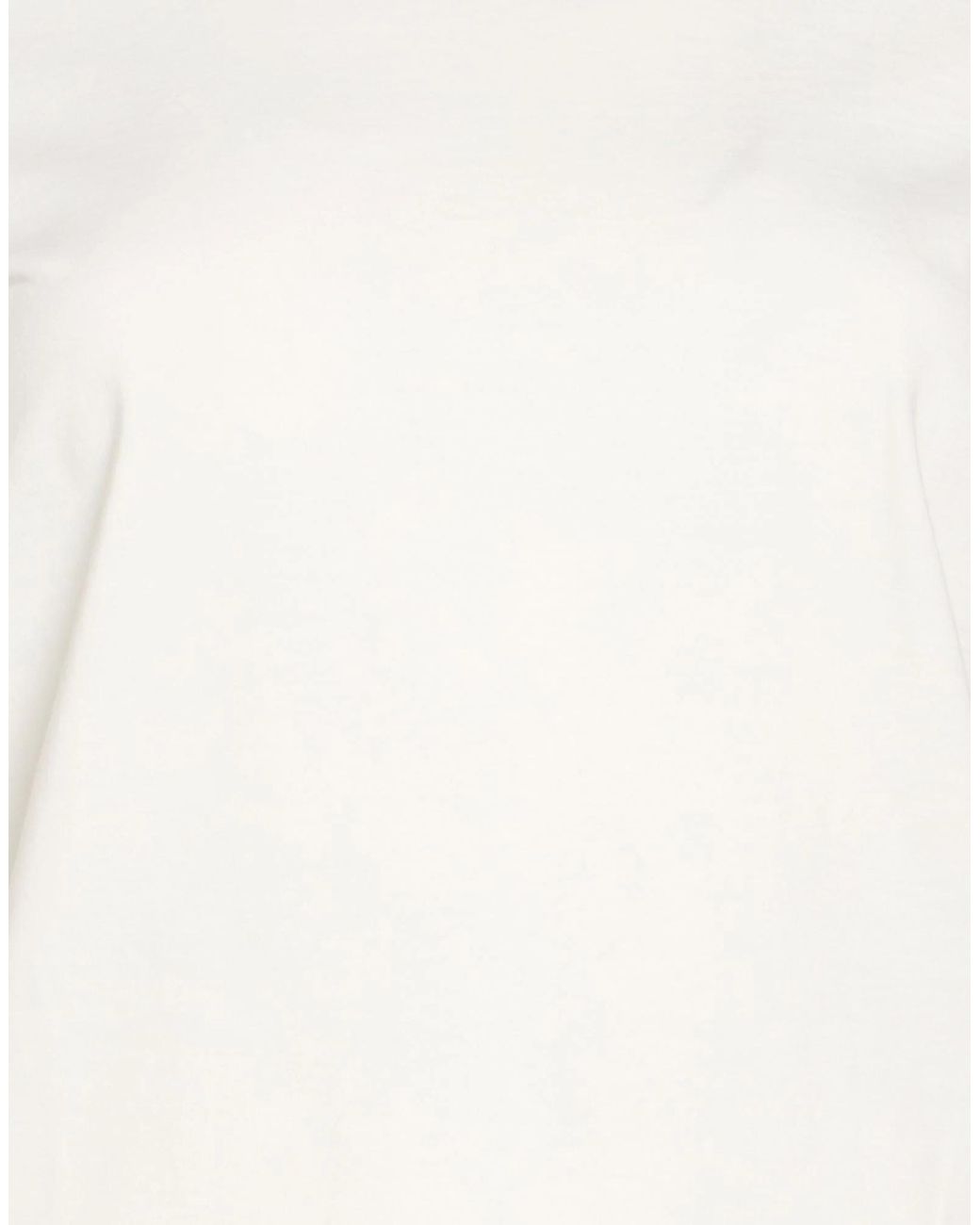 Rick Owens White Crew Neck Short-Sleeve T-Shirt