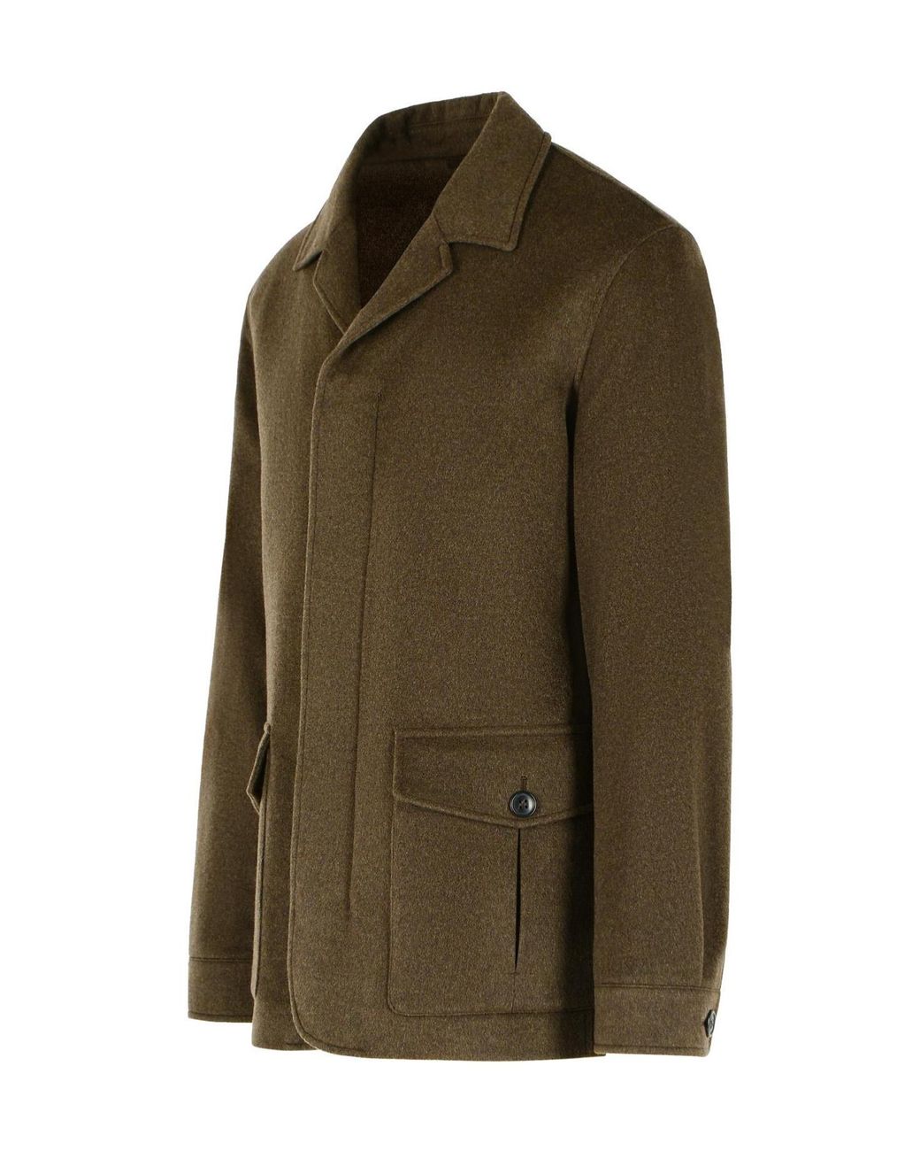 Zegna Green 'Elements Oasi' Cashmere Jacket for men