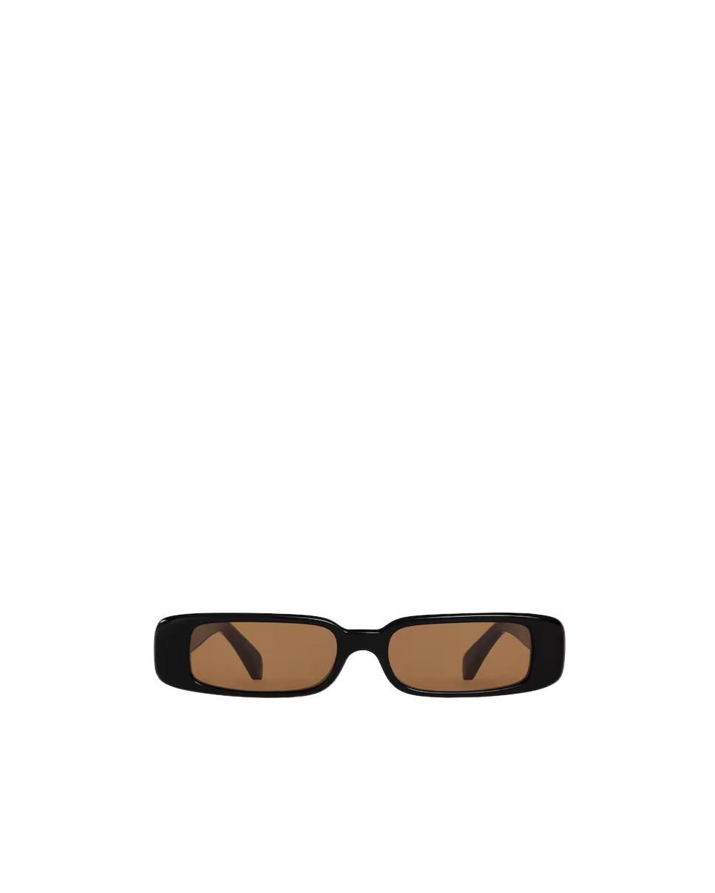 Céline White Rectangular S343 Sunglasses