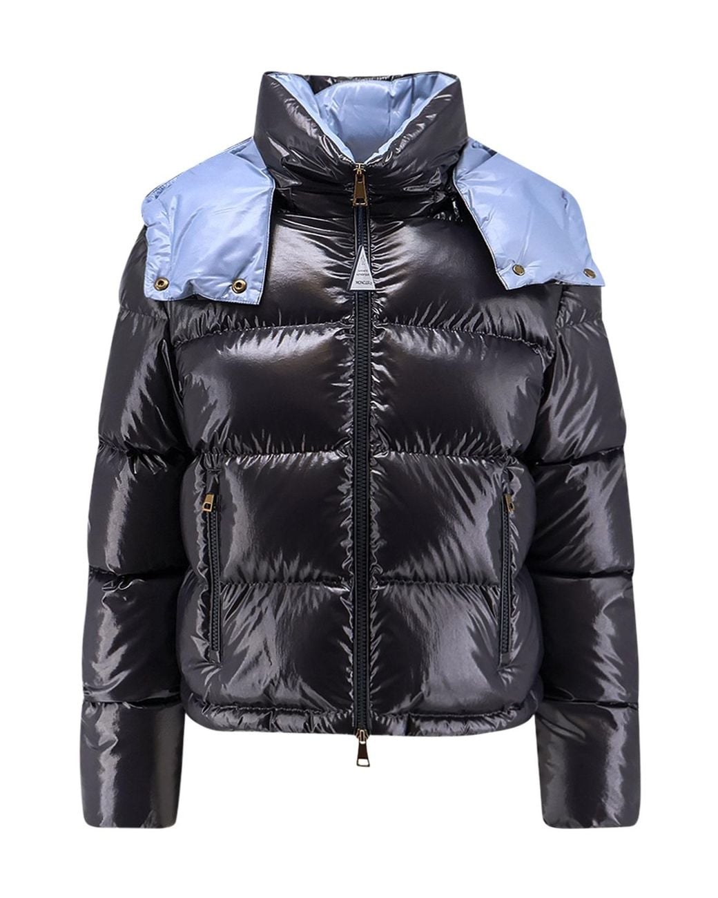 Moncler Gray Niveole Short Down Jacket