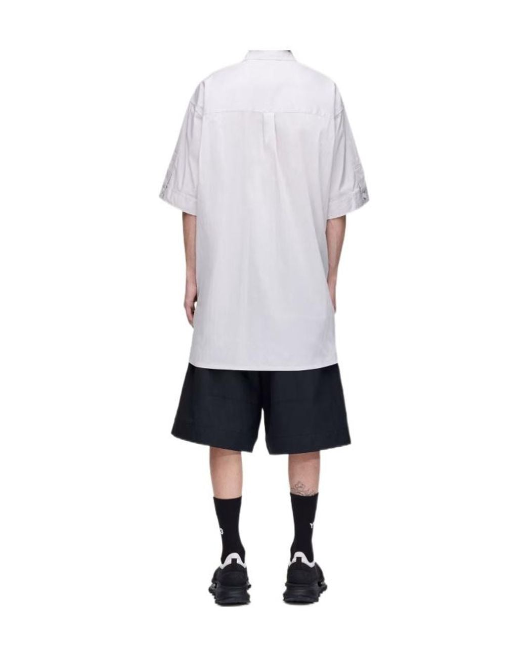 Y-3 White Ut Short-Sleeved T-Shirt for men