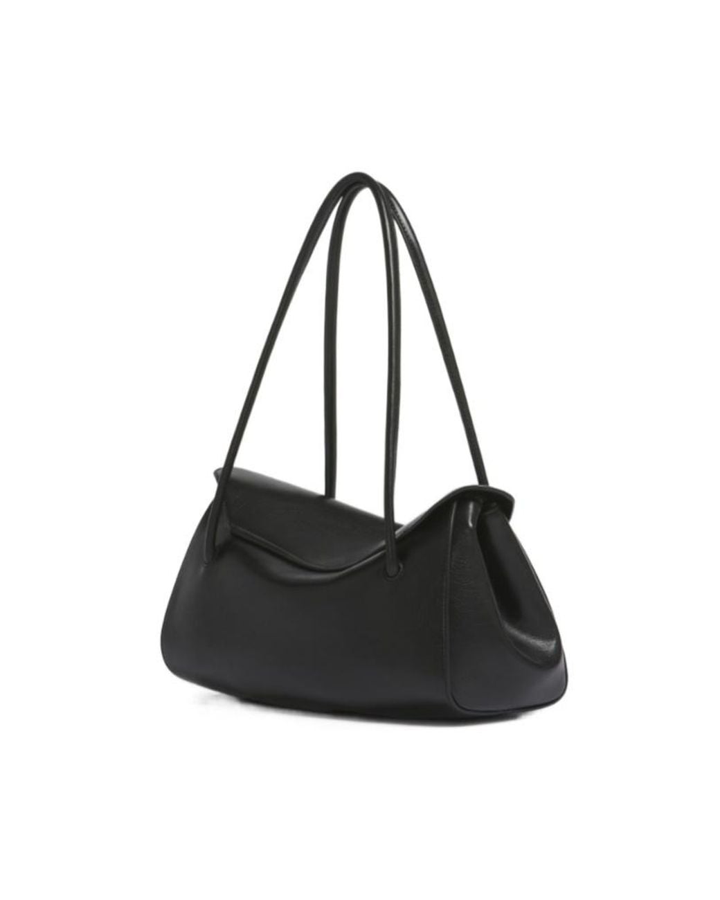 Marni Black East-West Flap Shoulder Bag