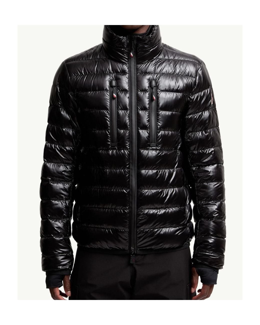 Moncler Black Grenoble Foldable Insulating Ski Jacket for men