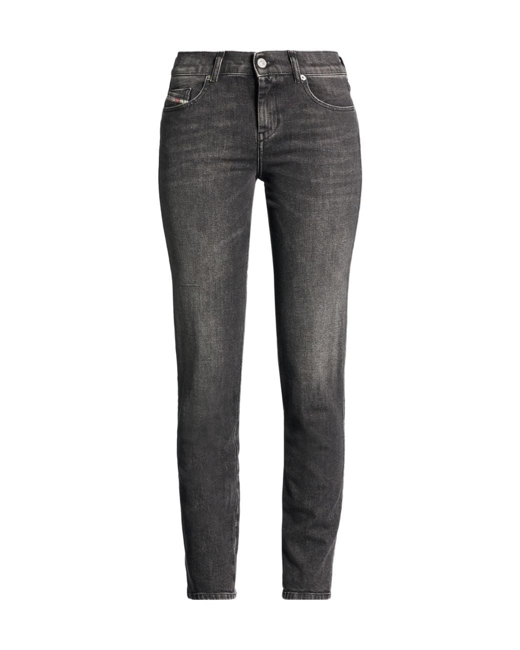 DIESEL Gray Denim Trousers