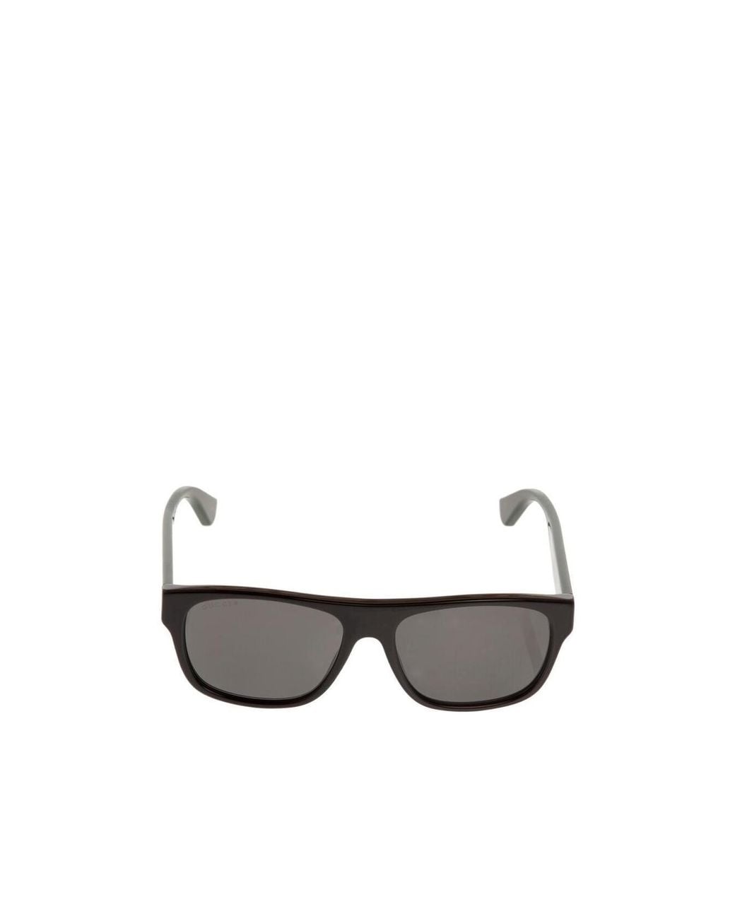Gucci White Eyewear Rectangular Frame Sunglasses for men