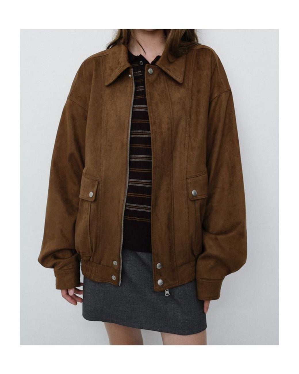DUNST Blue Tech Mini Skirt