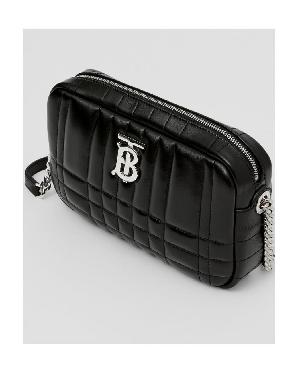 Burberry Black Lola Small Quilted Shoulder Bag