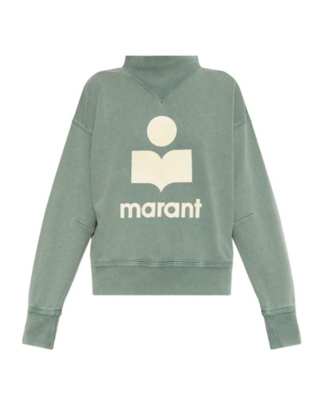 Isabel Marant Green Isabel Marant Étoile Moby Crewneck Sweatshirt