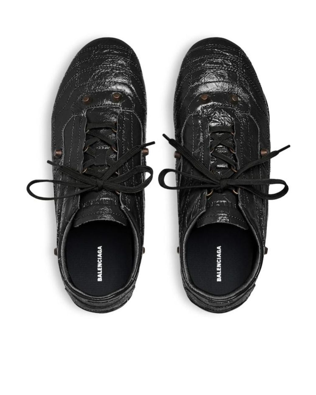 Balenciaga Black 'City' Sports Shoes