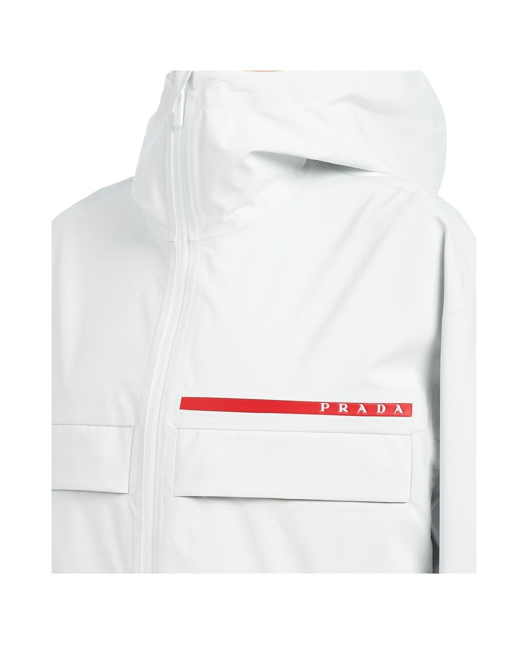 Prada Linea Rossa White Gore-Tex Pro Jacket