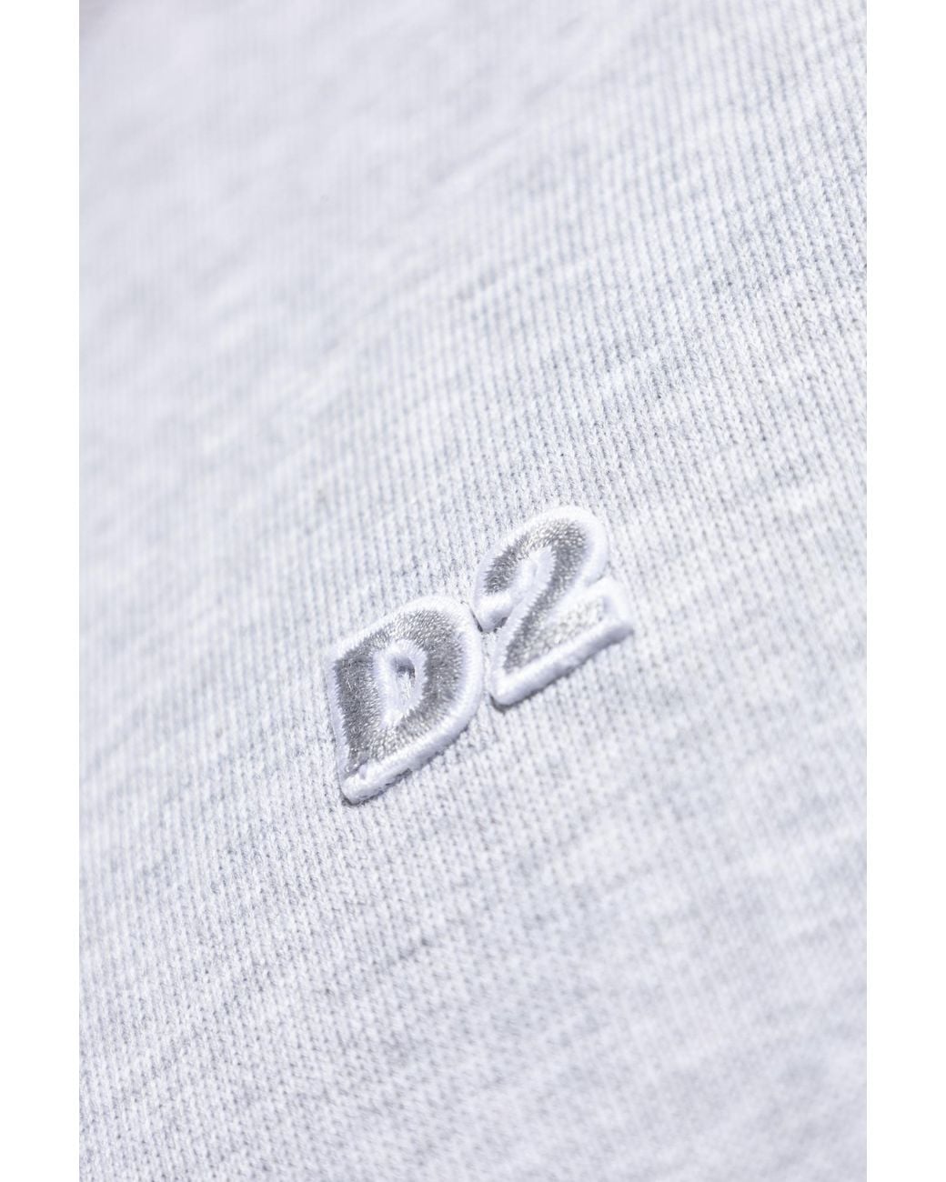 DSquared² White D2 Crewneck Pullover for men
