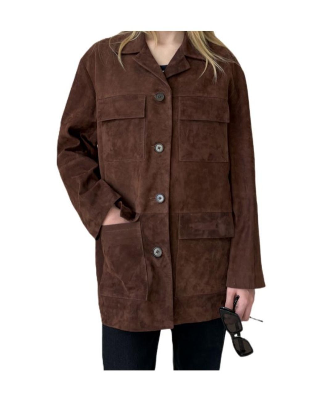 Arma Brown Long-Sleeved Casual Jacket