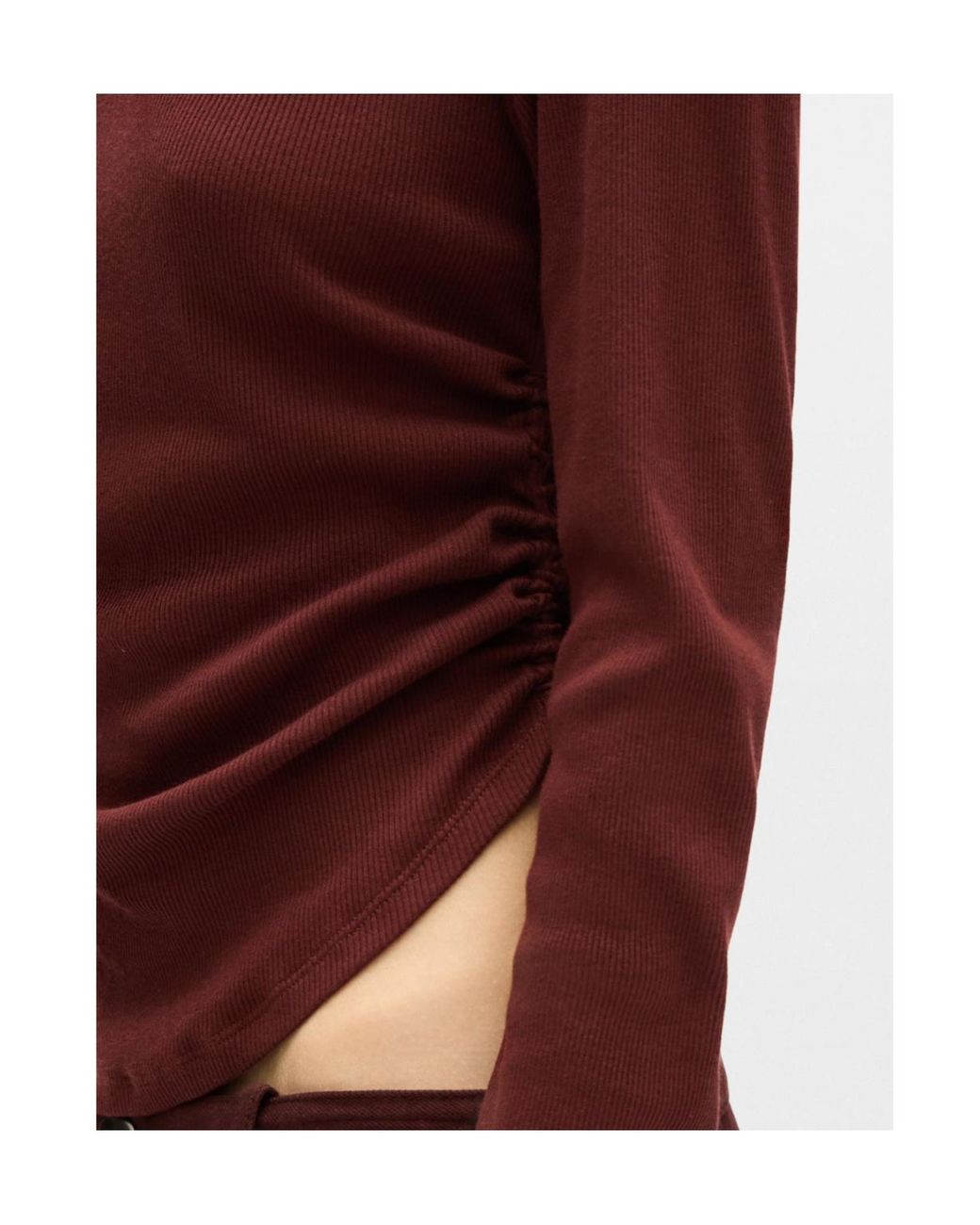 Ann Demeulemeester Purple Dot Wrinkled T-Shirt