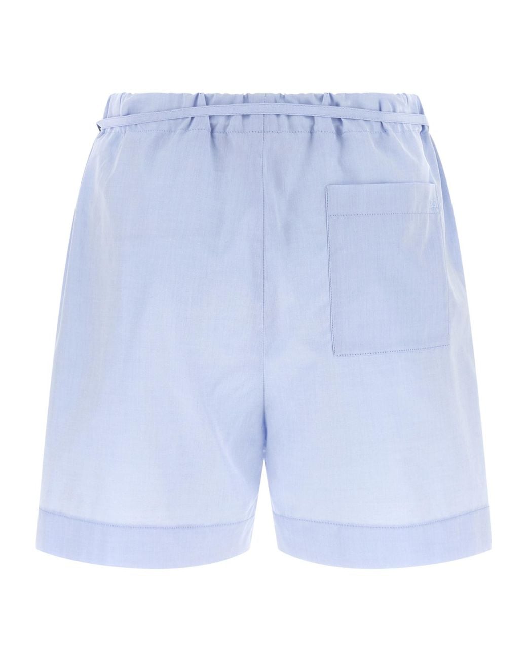 Loulou de Saison Blue Elastic Waist Shorts