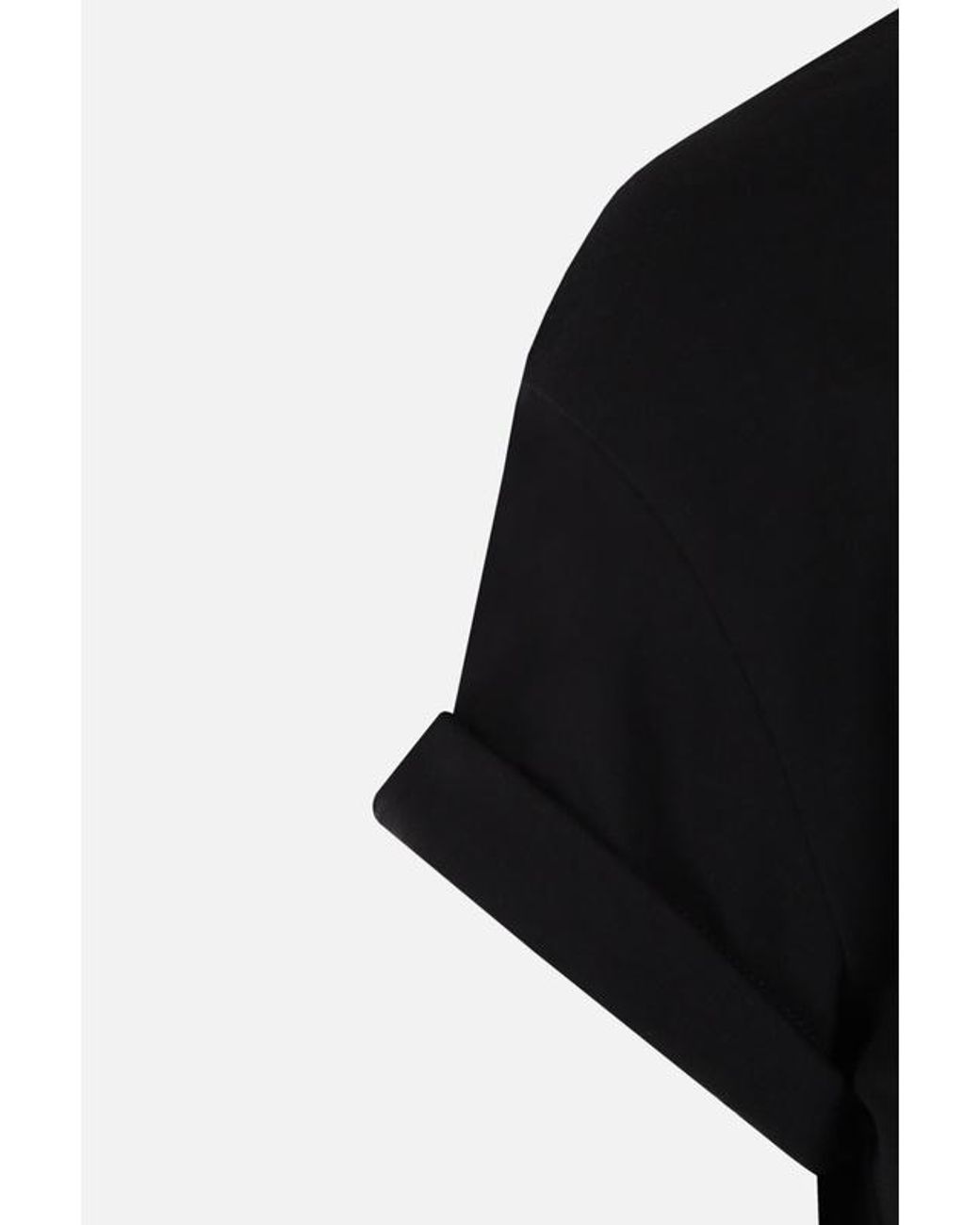 Brunello Cucinelli Black Cotton T-Shirt
