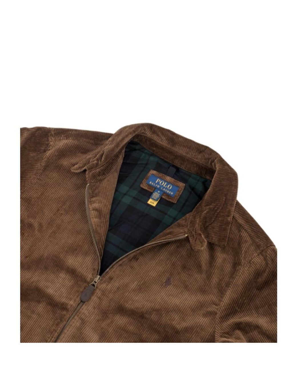 Polo Ralph Lauren Brown Embroidered-Logo Corduroy Jacket for men