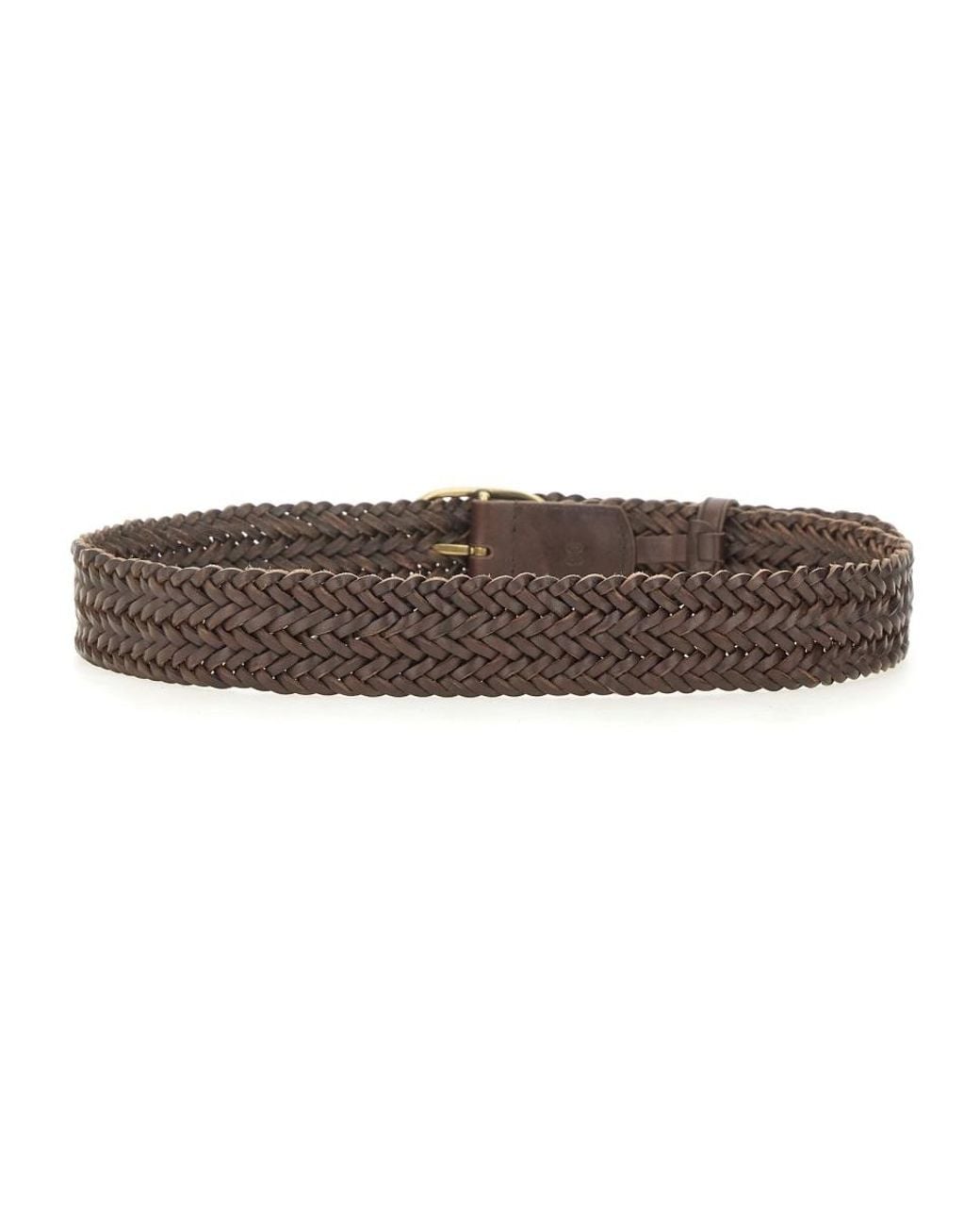 Dragon Diffusion White Classic Woven Belt