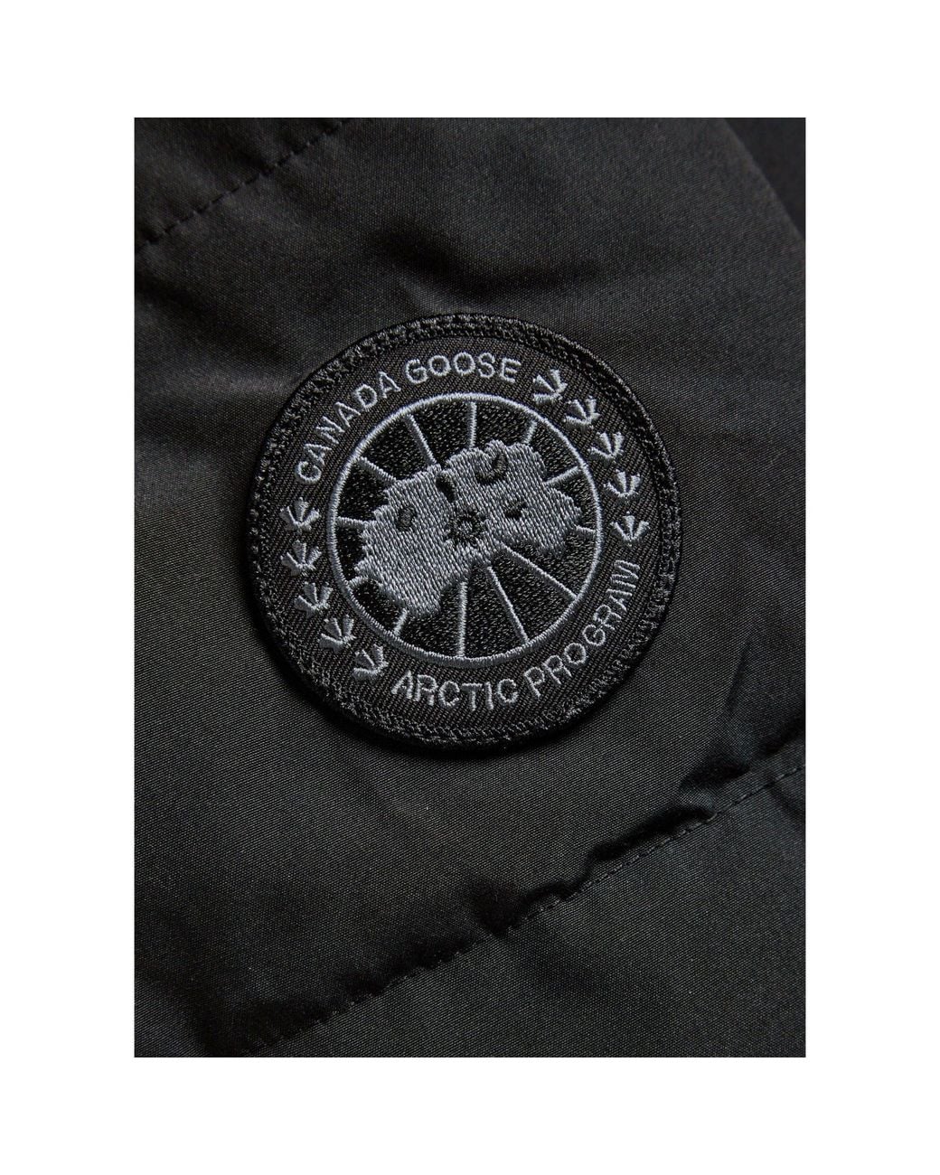 Canada Goose Black Waisted Hooded Down Coat