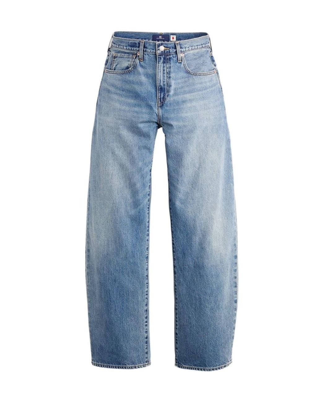 Levi's Blue Drop Barrel Jeans