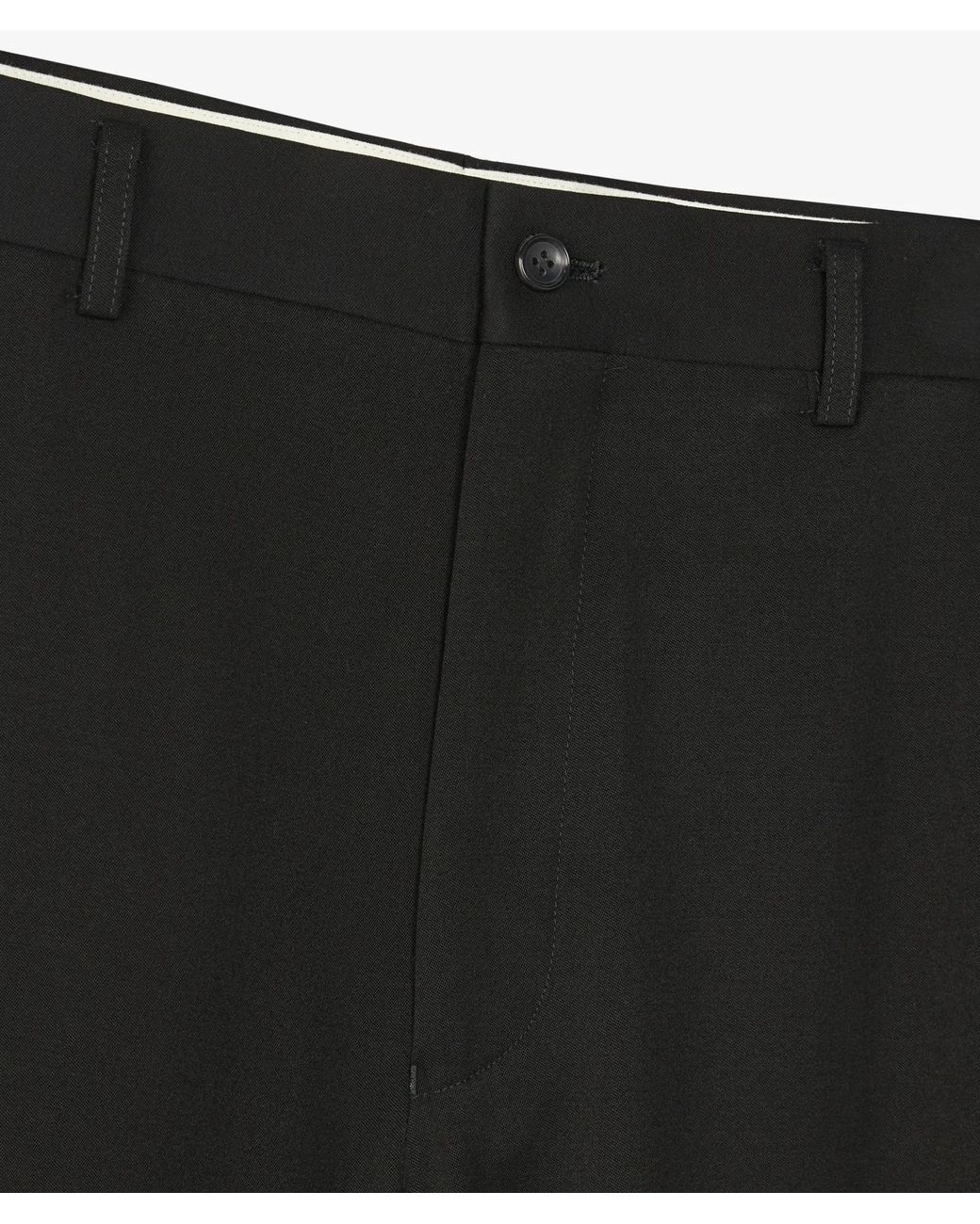 Comme des Garçons Black Trousers With Belt Loops for men