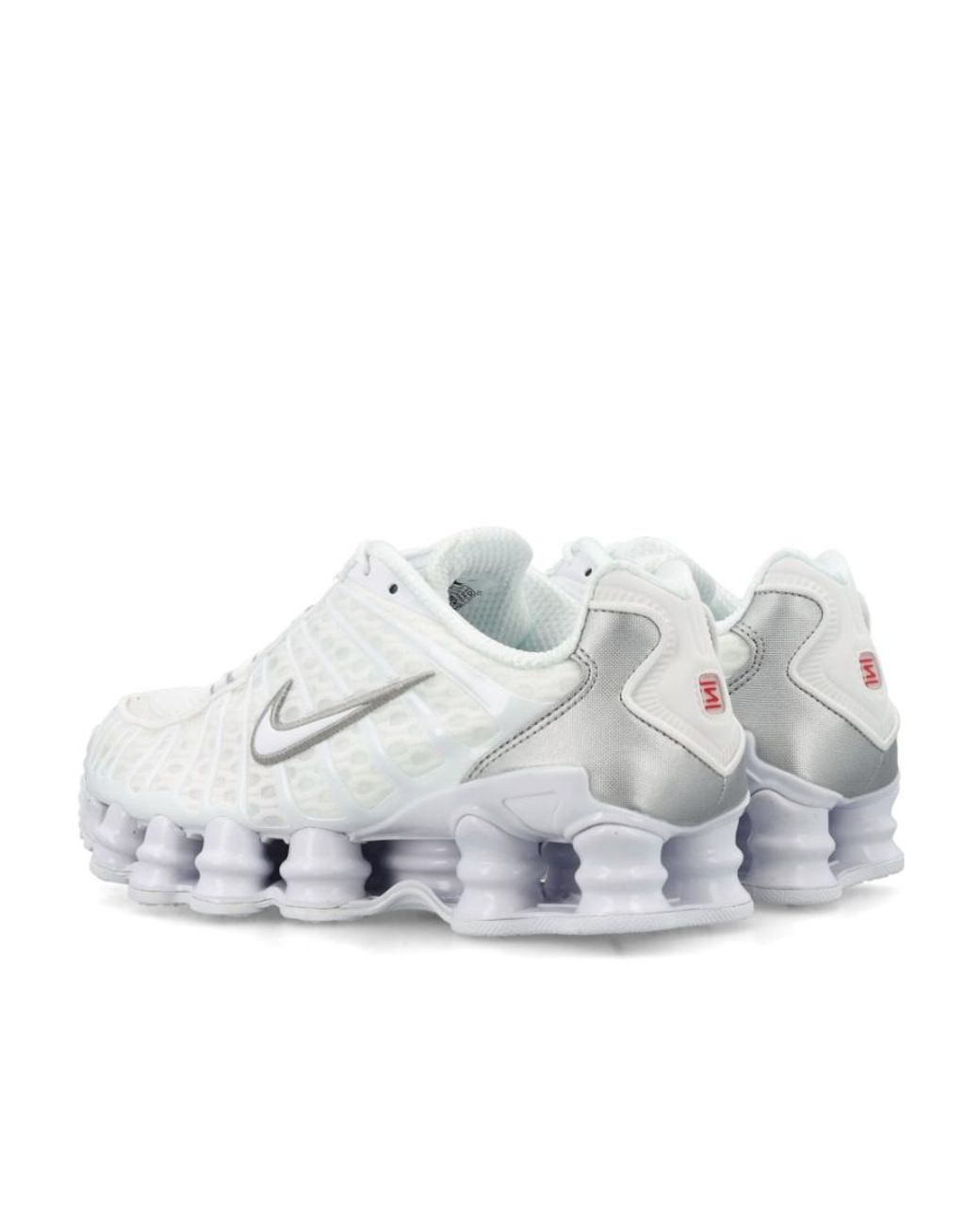 Nike White Shox Tl Sports Sneakers