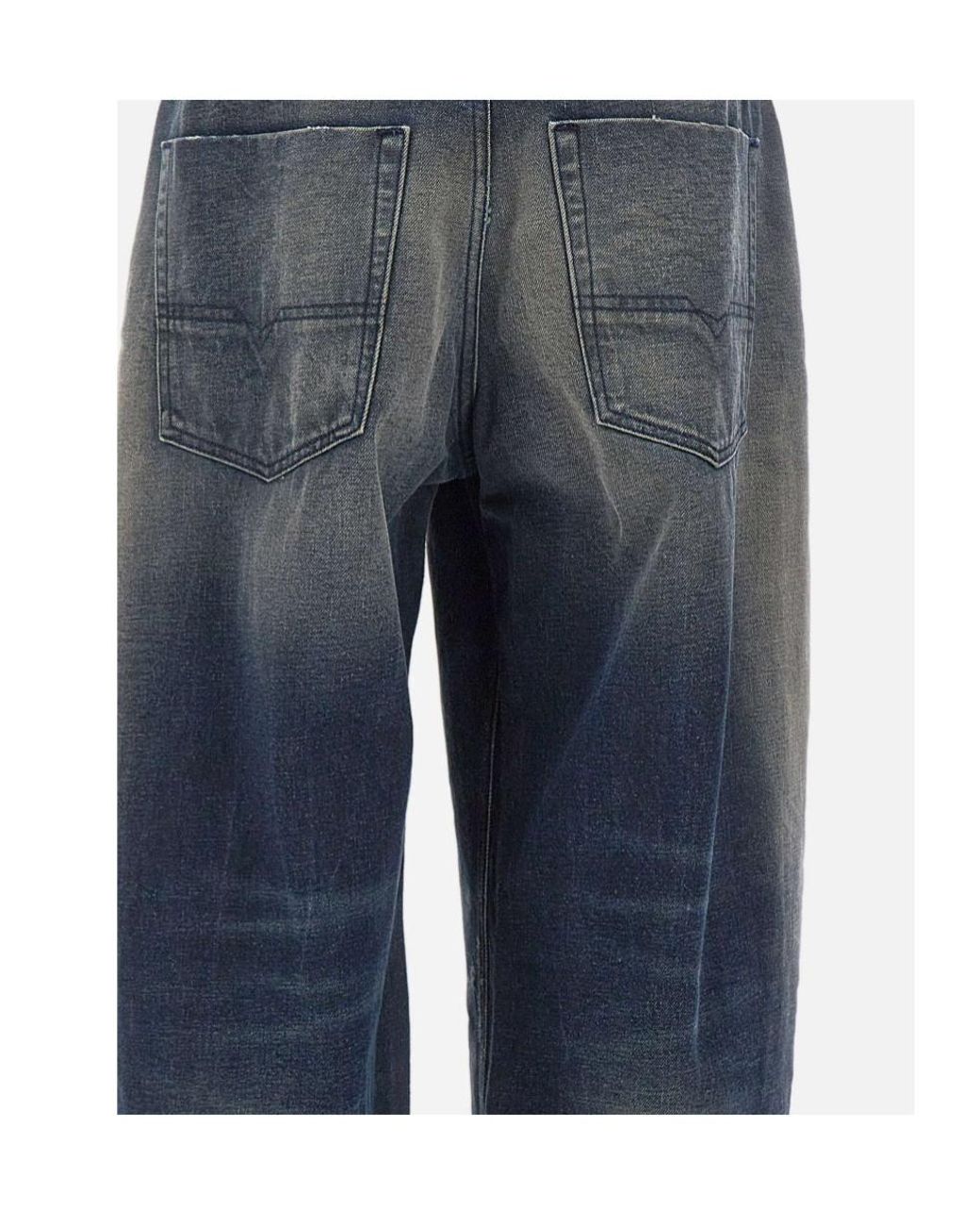 DIESEL Blue 1997 D-Enim Relaxed Jeans for men