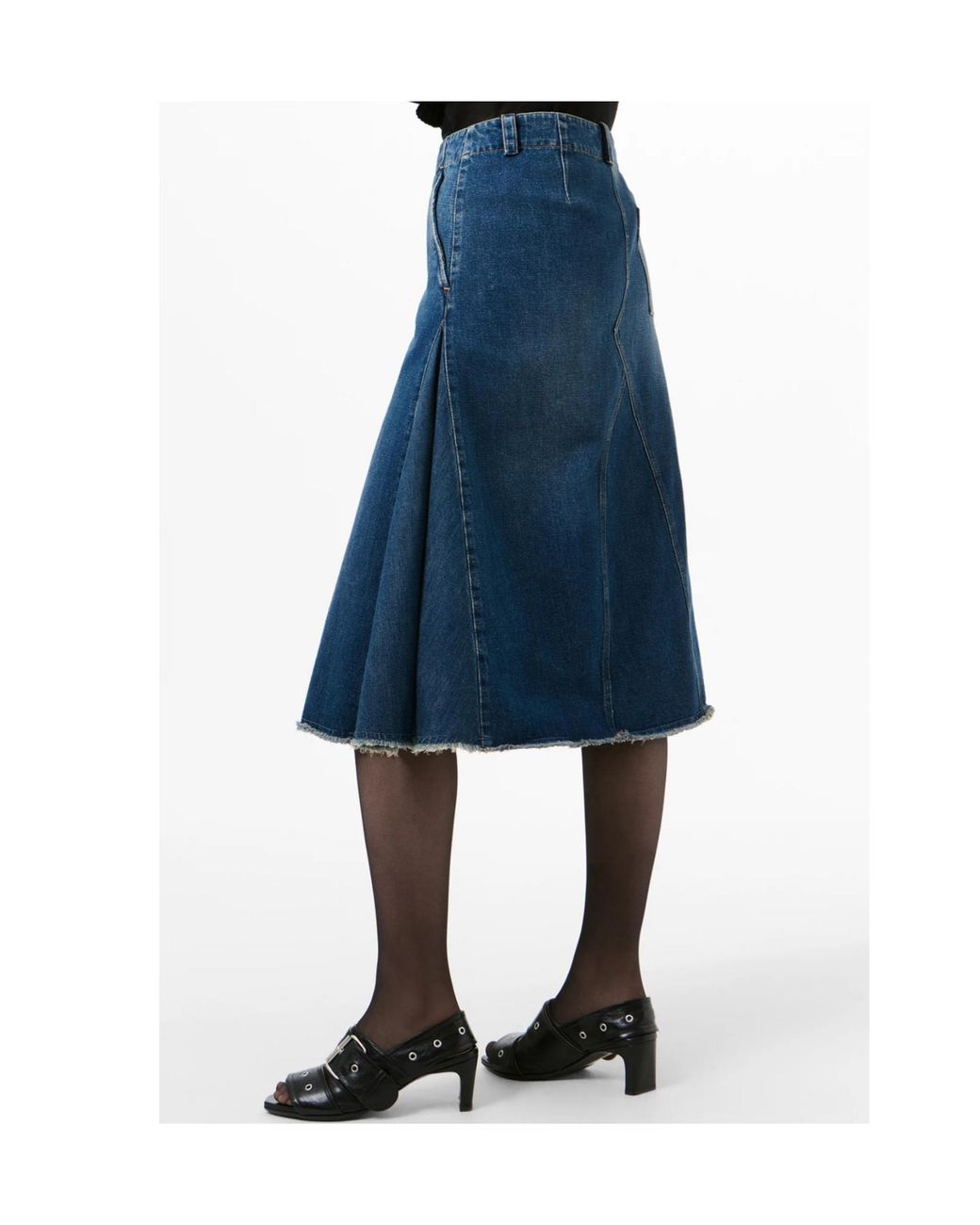 Our Legacy Blue Rift Skirt