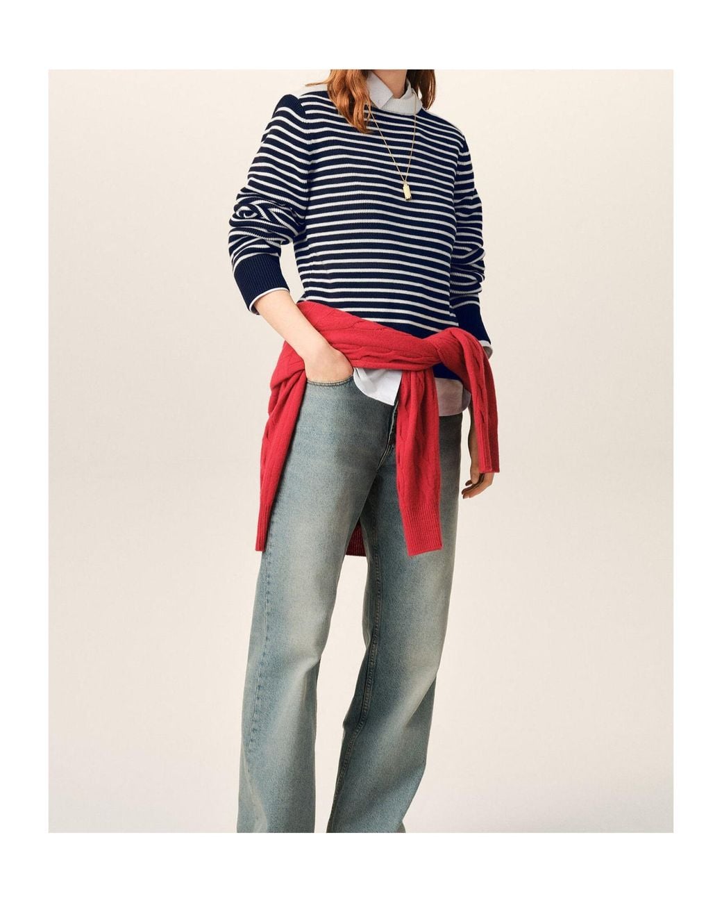 AMI Blue Sweater for men