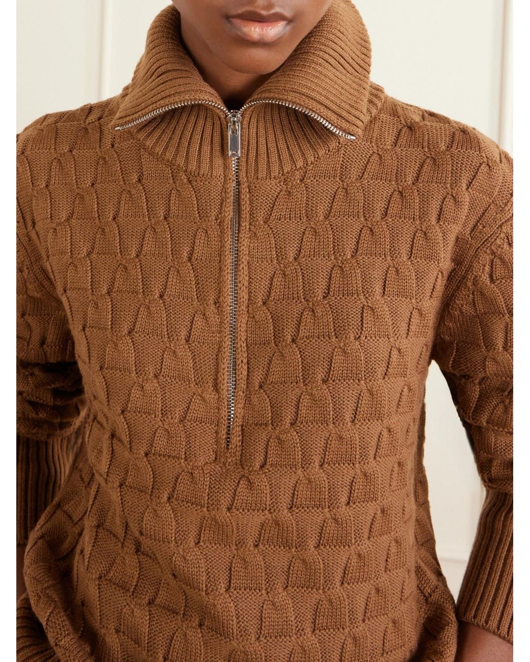 Wales Bonner Brown Acoustic Jumper for men